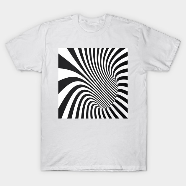 Optical Art T-Shirt by tomrothster